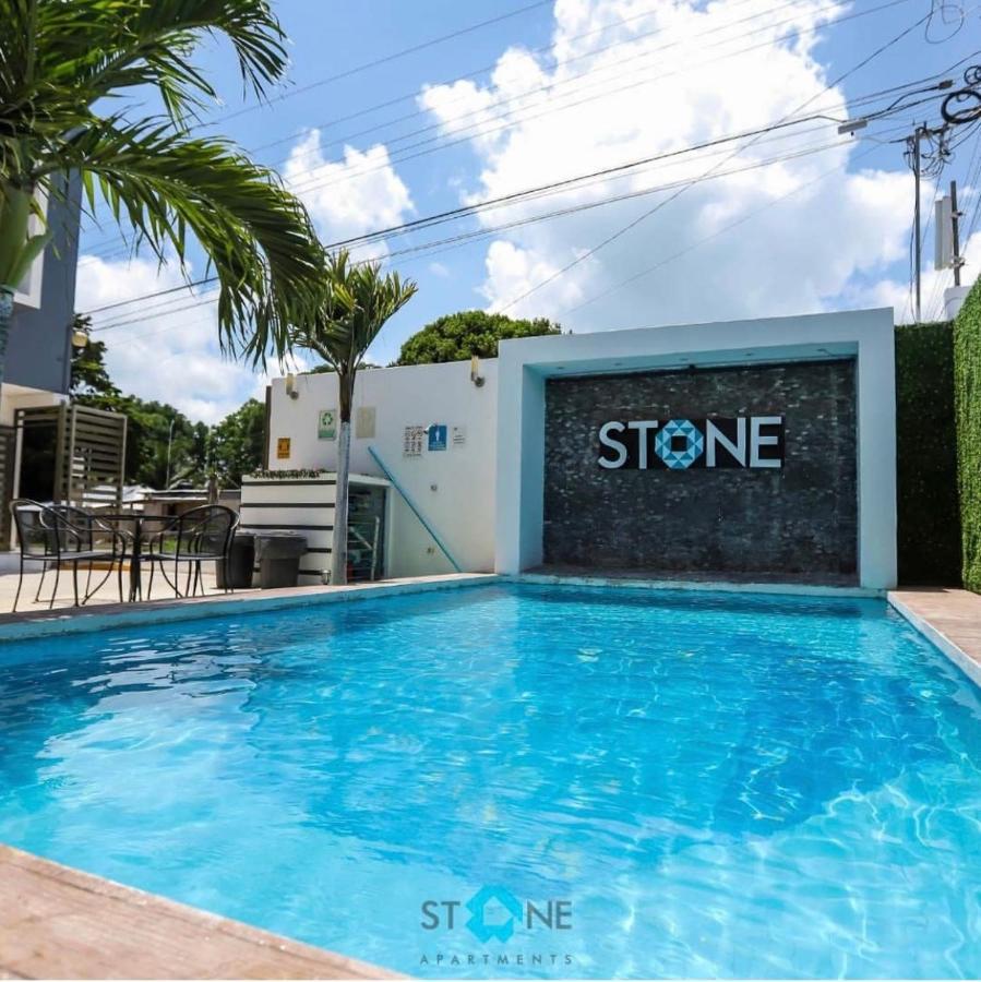 Stone Aparments Hotel Bacalar Exterior foto