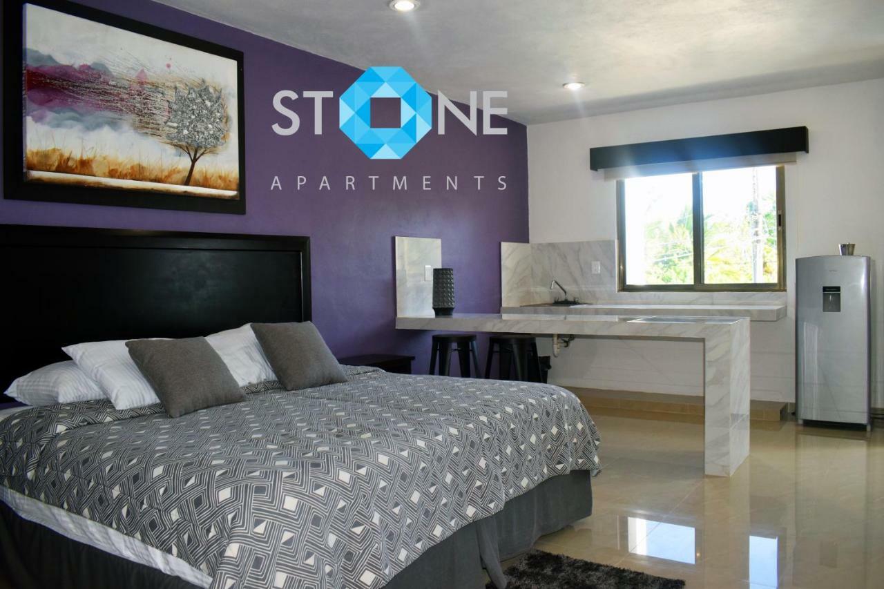 Stone Aparments Hotel Bacalar Exterior foto
